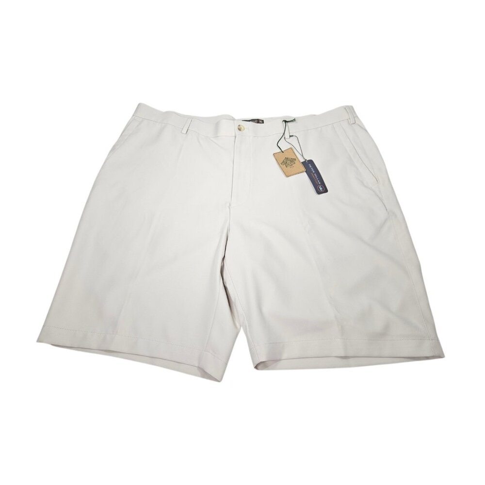 NWT Peter Millar Crown Comfort Shorts Men's 40 Beige - READ